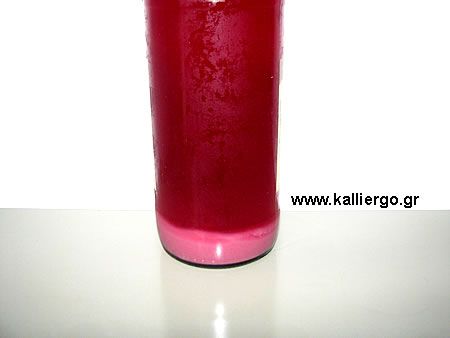 Clear pomegranates juice